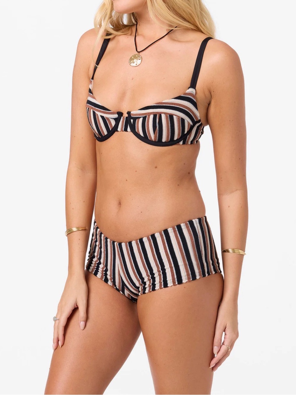 O’Neill Sand Dollar Stripe Surfs Up Full Bottoms